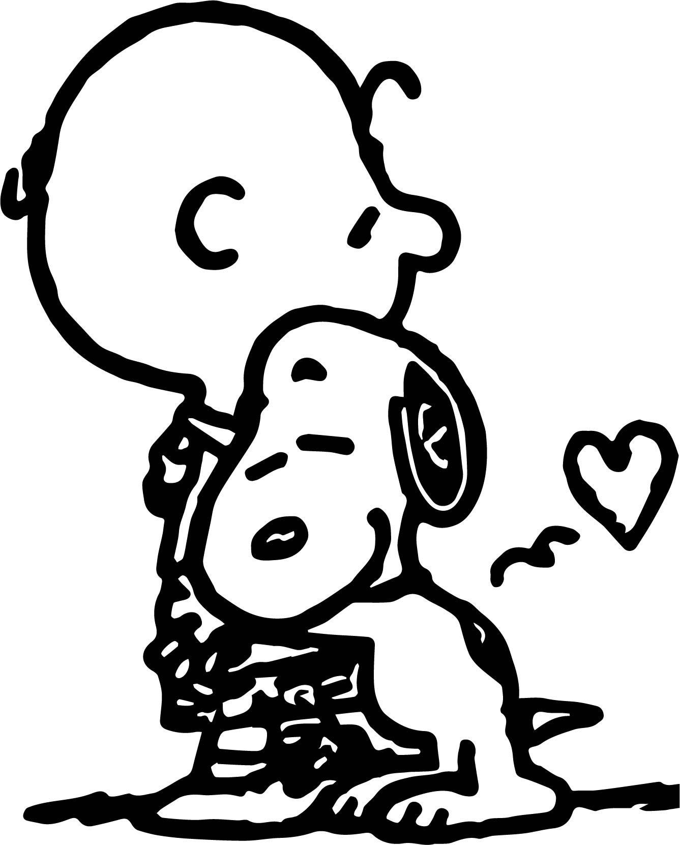 Snoopy Coloring Pages