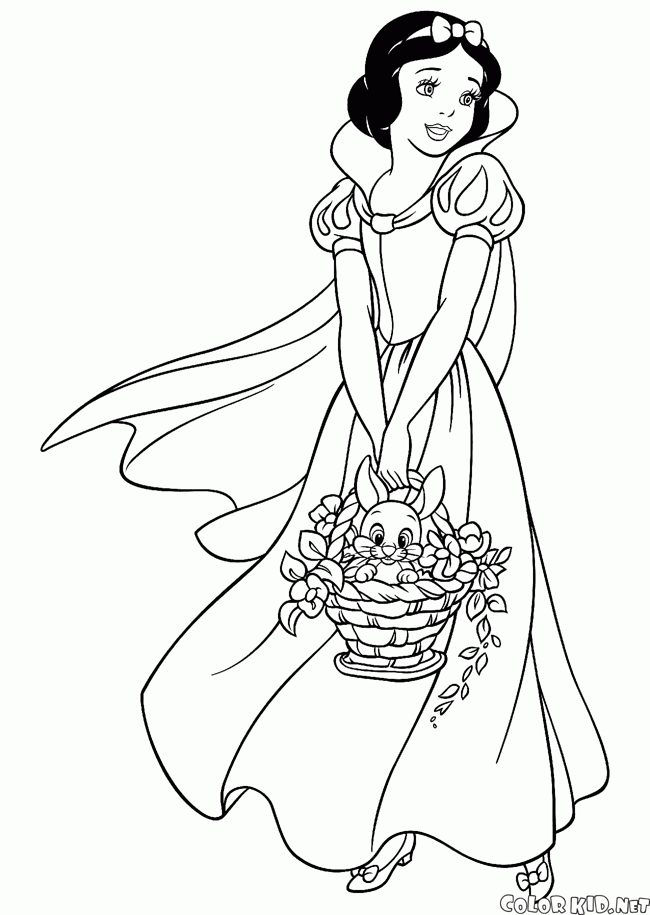 Snow White Coloring Pages