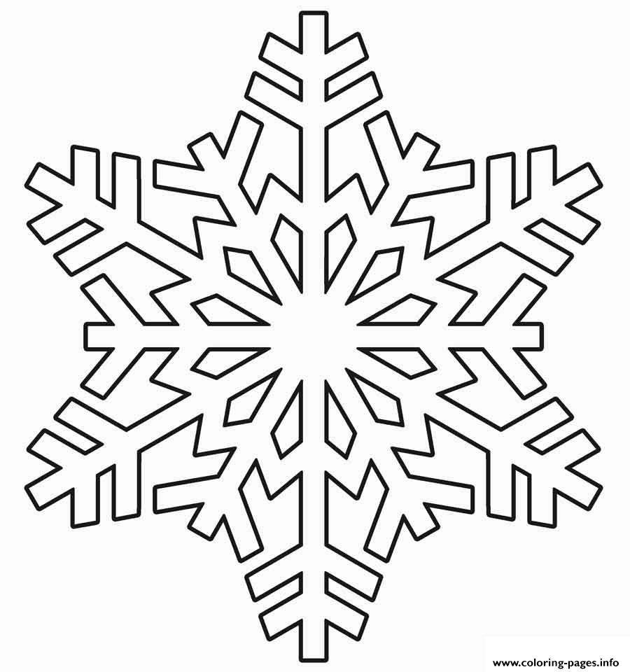 Snowflake Coloring Pages For Adults