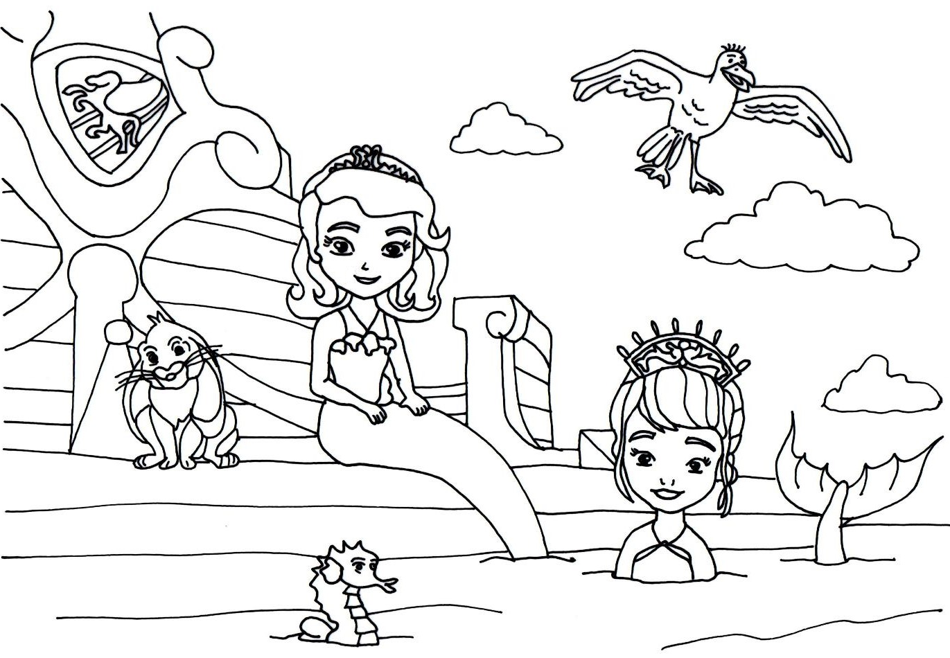 Sofia The First Coloring Pages Best Coloring Pages For Kids