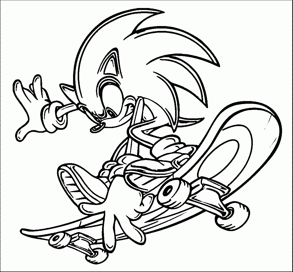 Sonic Boom Coloring Pages At GetDrawings Free Download