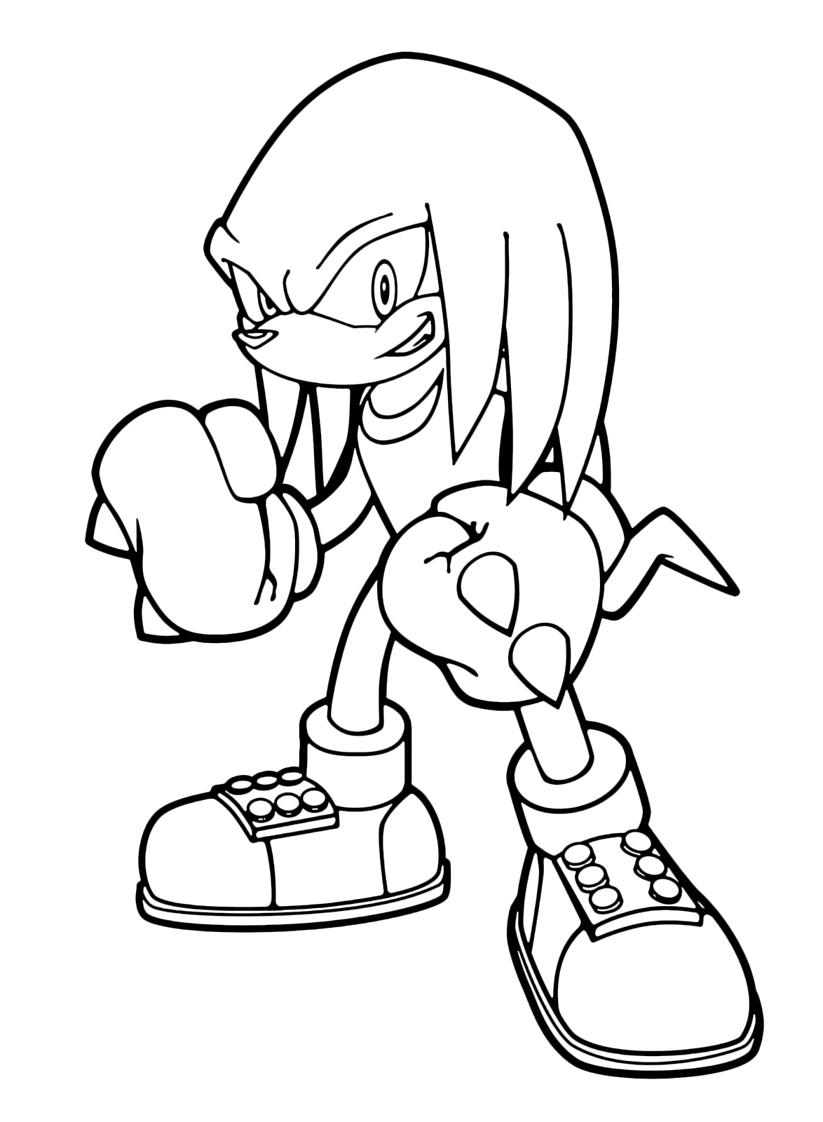 Sonic Boom Coloring Pages