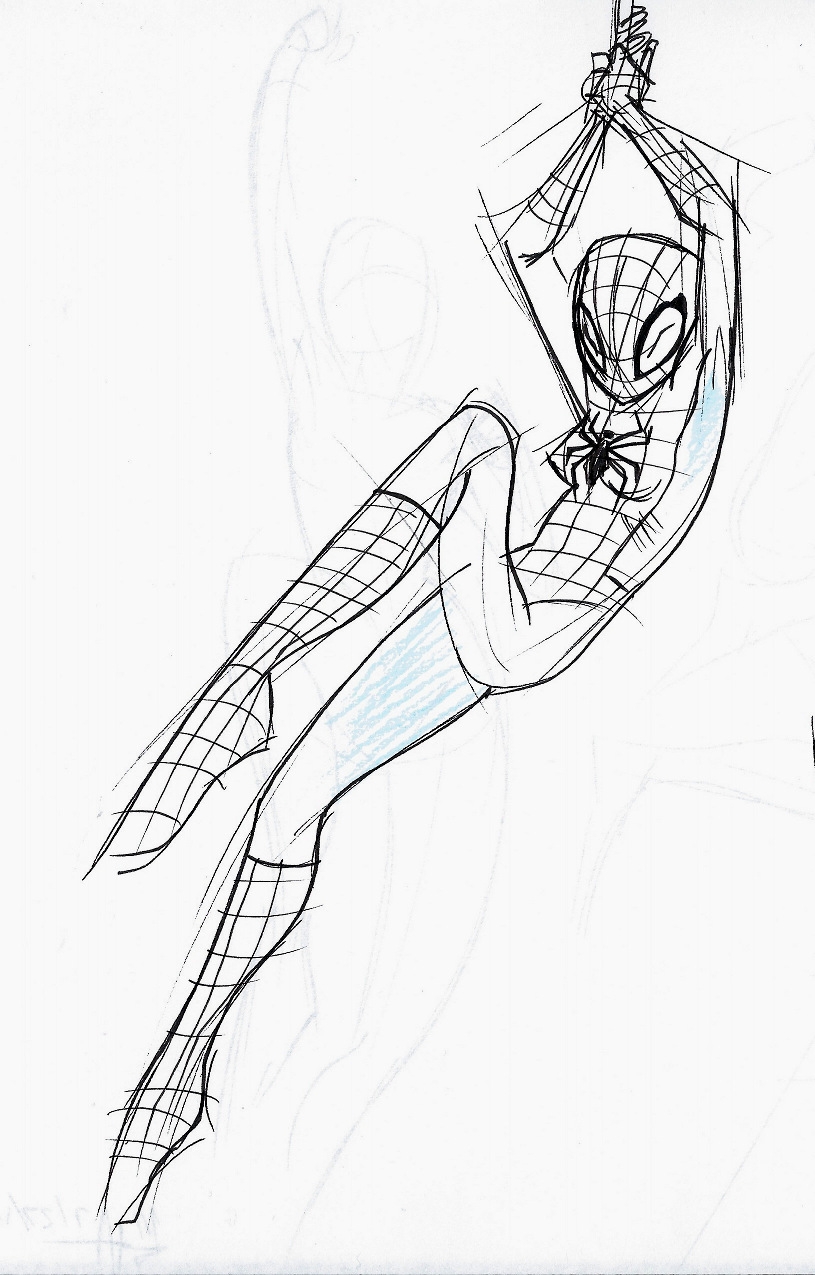 Spider Girl Coloring Pages