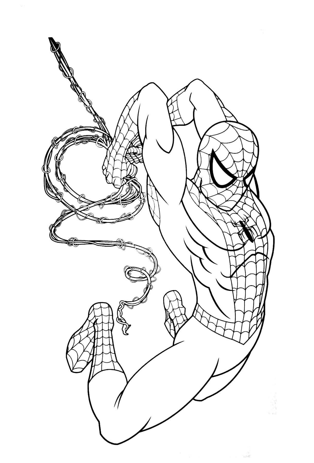 Spider Man Coloring Pages