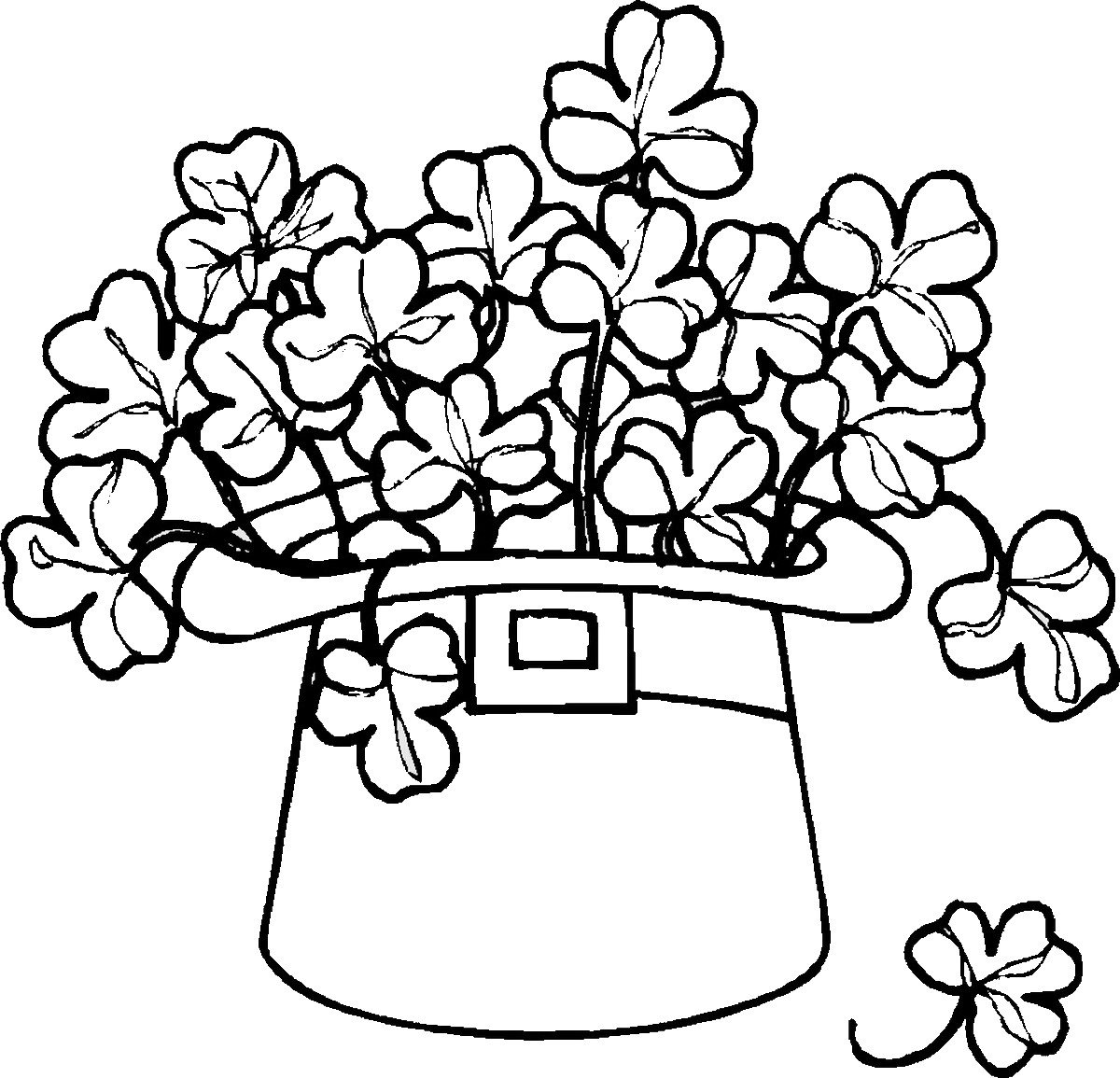 St Patrick S Day Coloring Pages For Childrens Printable For Free