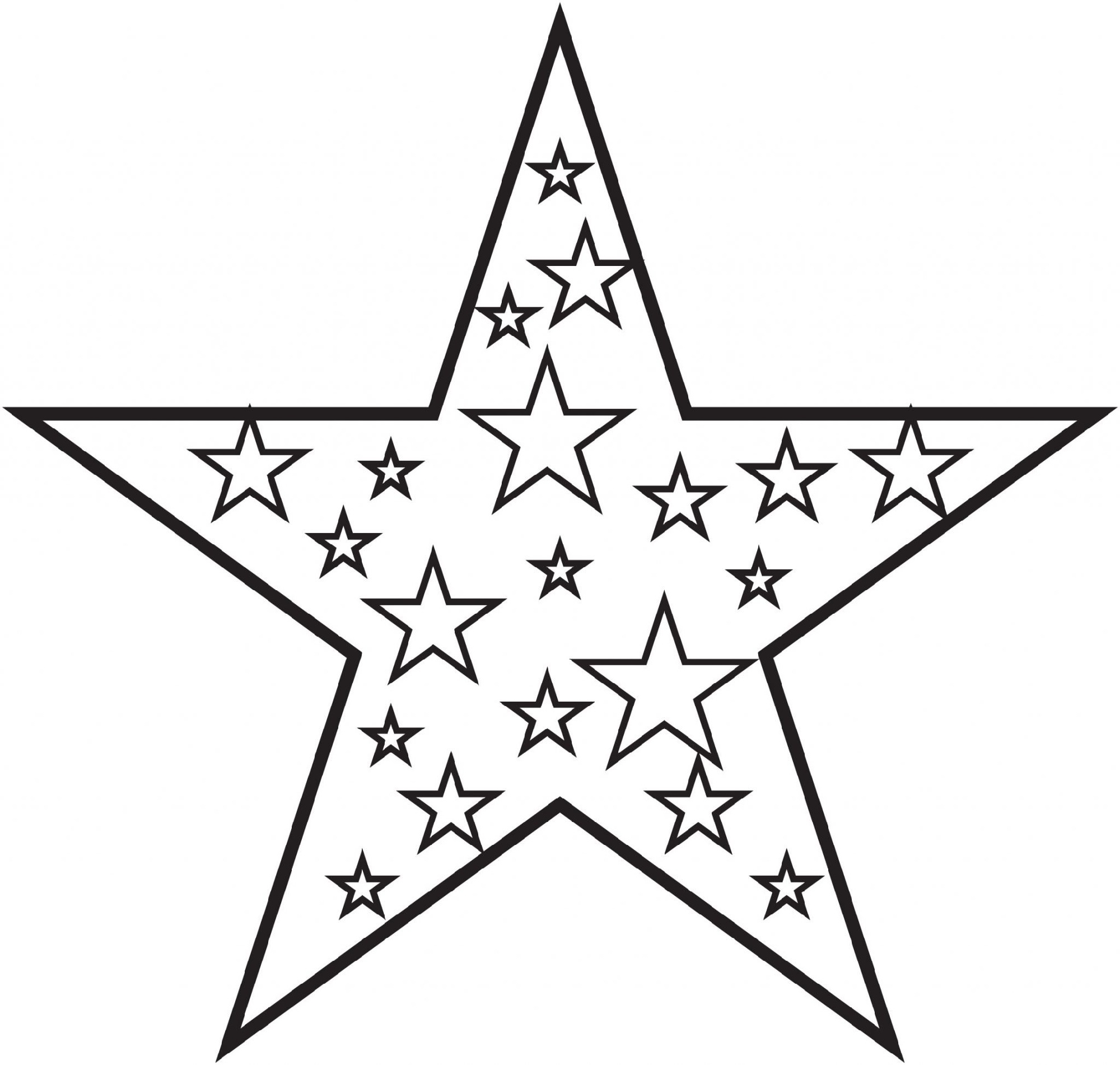 Star Coloring Pages For Kids Coloring Pages