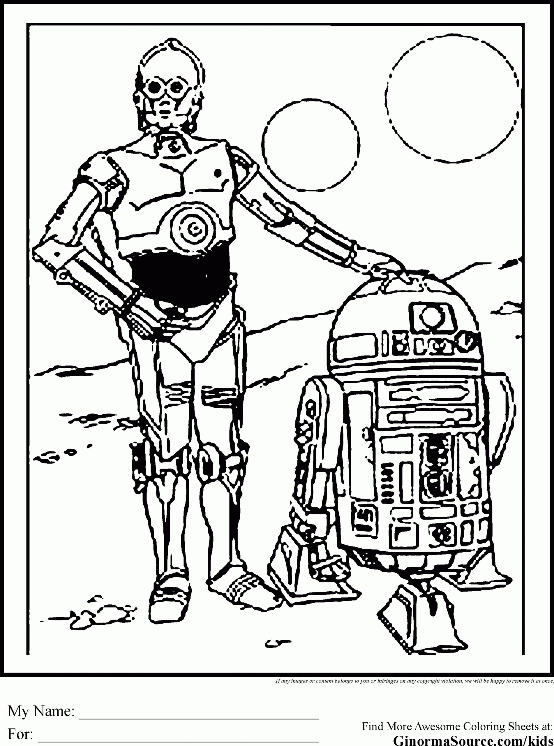 Starwars Coloring Pages