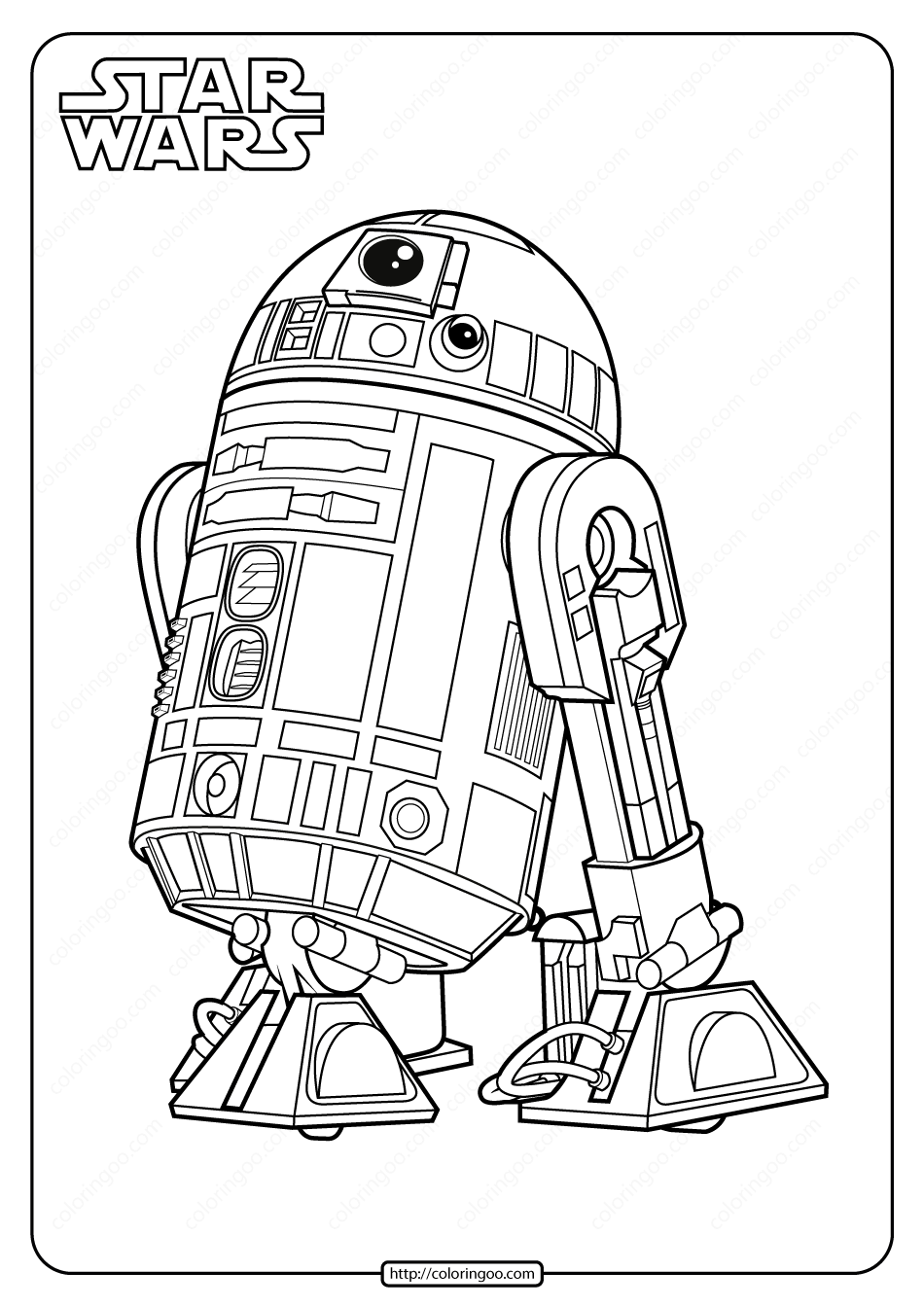 Star Wars R2 D2 Printable Coloring Pages Star Wars Drawings Star Wars Coloring Book Star