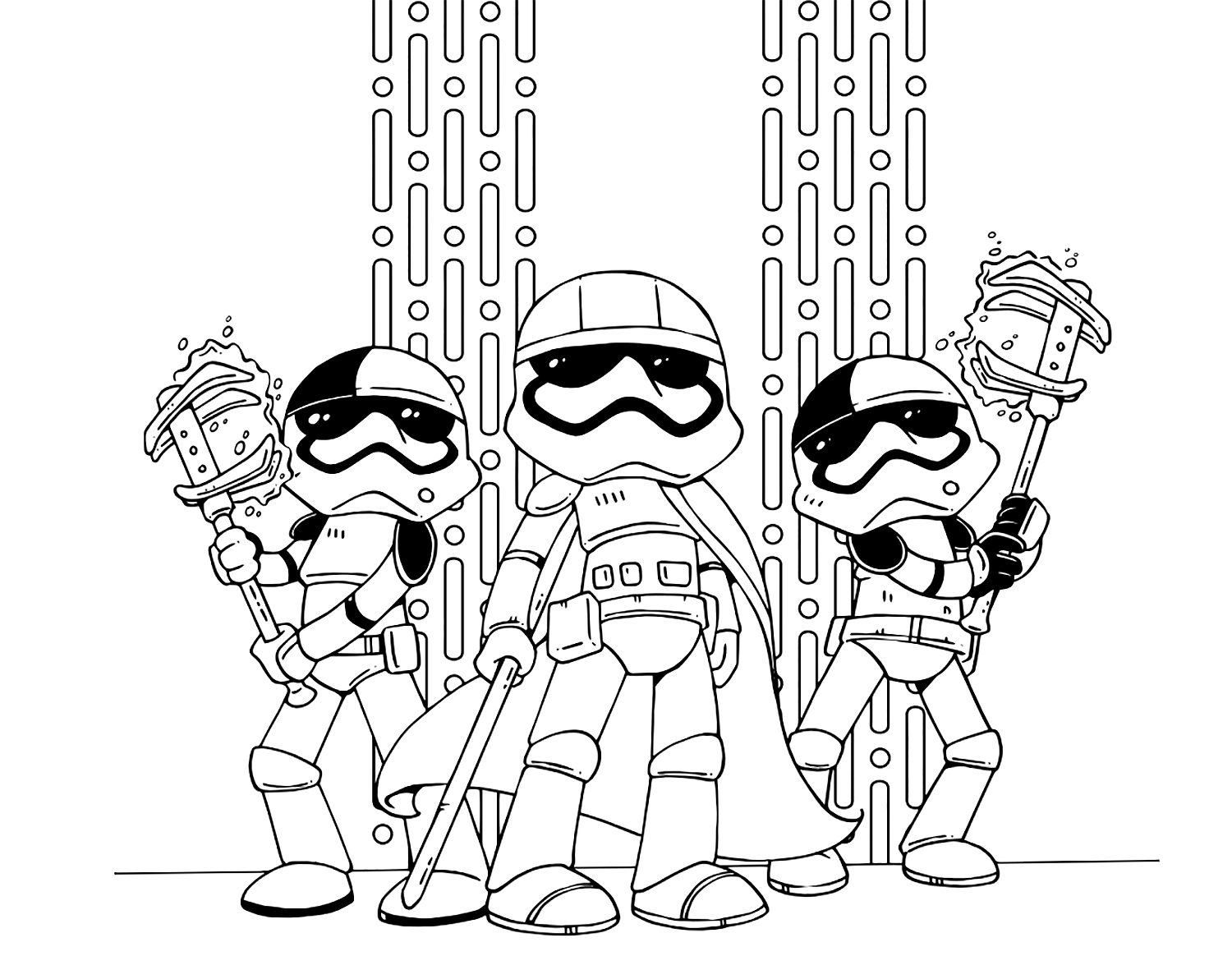 Star Wars The Last Jedi Cute Coloring Pages YouLoveIt