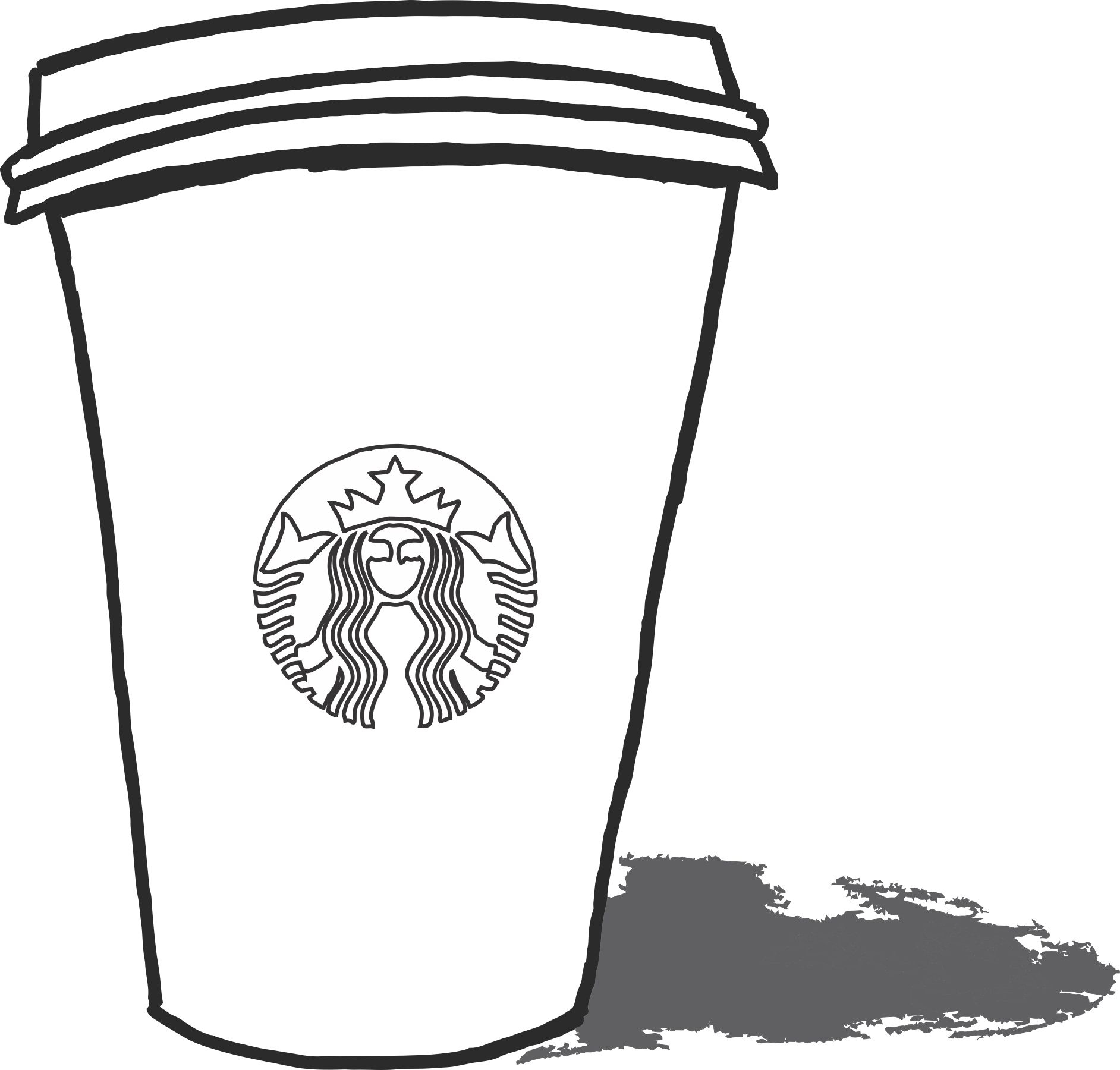 Starbucks Coloring Pages To Print Activity Shelter