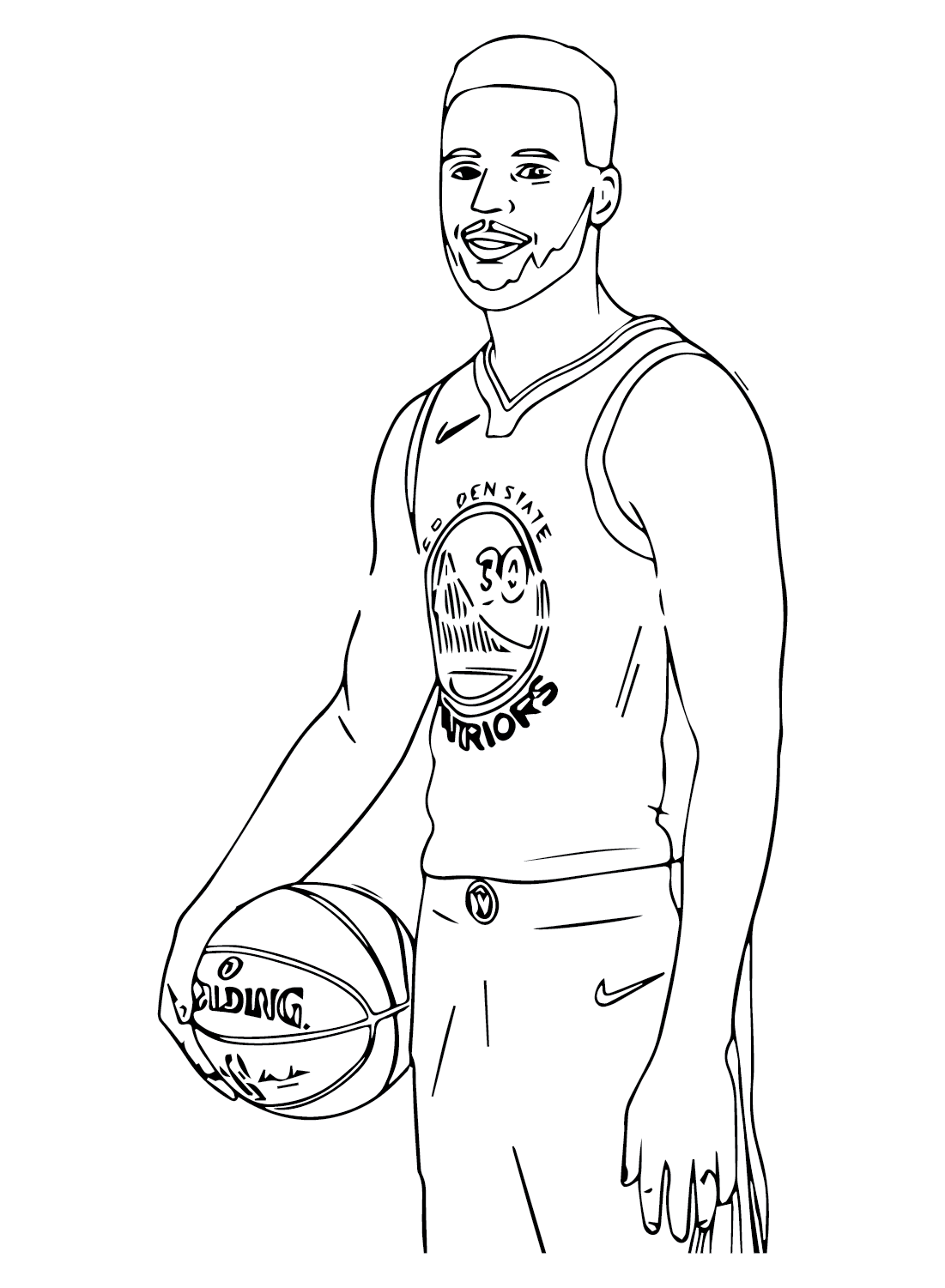 Stephen Curry Coloring Pages Printable For Free Download