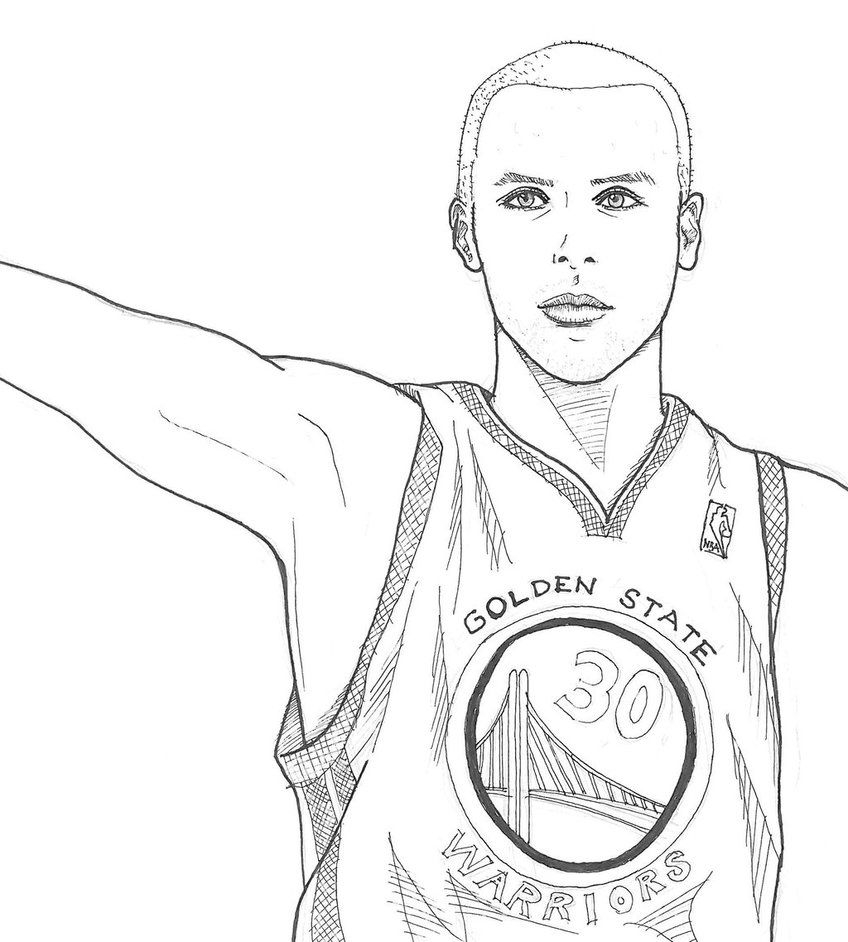 Stephen Curry Stephen Curry Coloring Pages To Print Stephen Curry Pictures