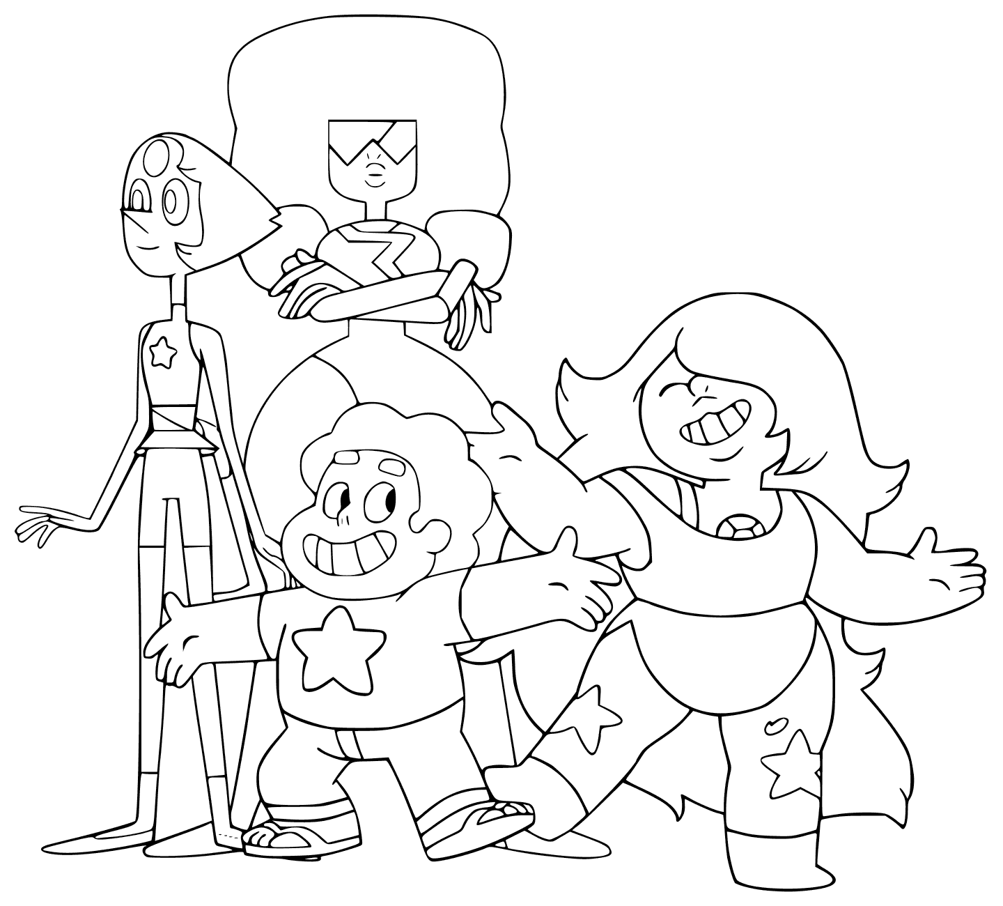 Steven Universe Coloring Pages Best Coloring Pages For Kids