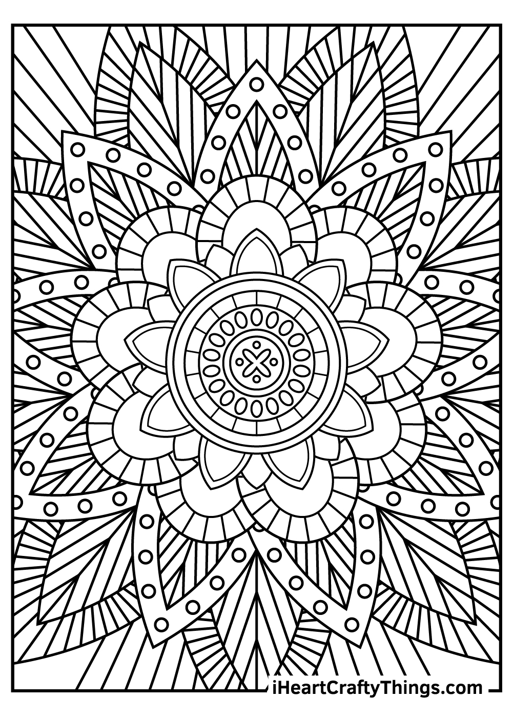 Stress Relief Coloring Pages Updated 2021