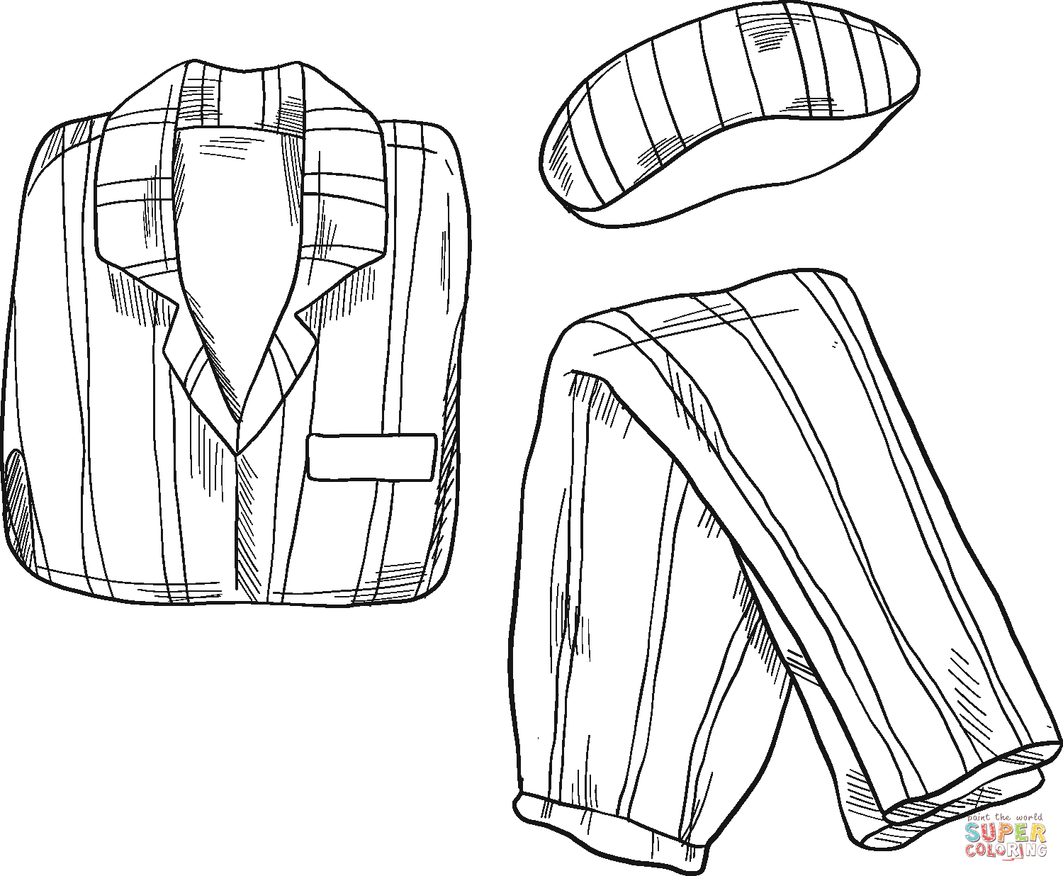 Striped Pajamas Coloring Page Free Printable Coloring Pages Coloring Home