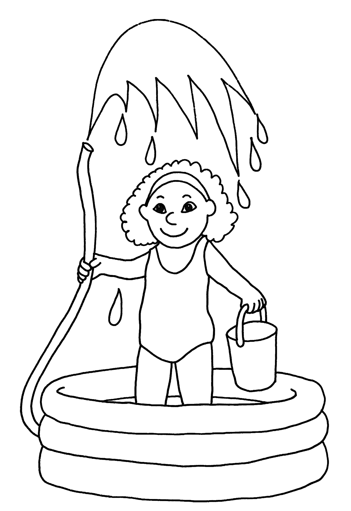 Summer Coloring Pages For Kids