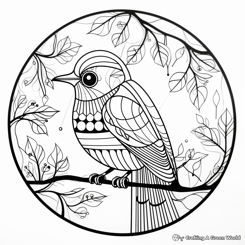 Suncatcher Coloring Pages Free Printable