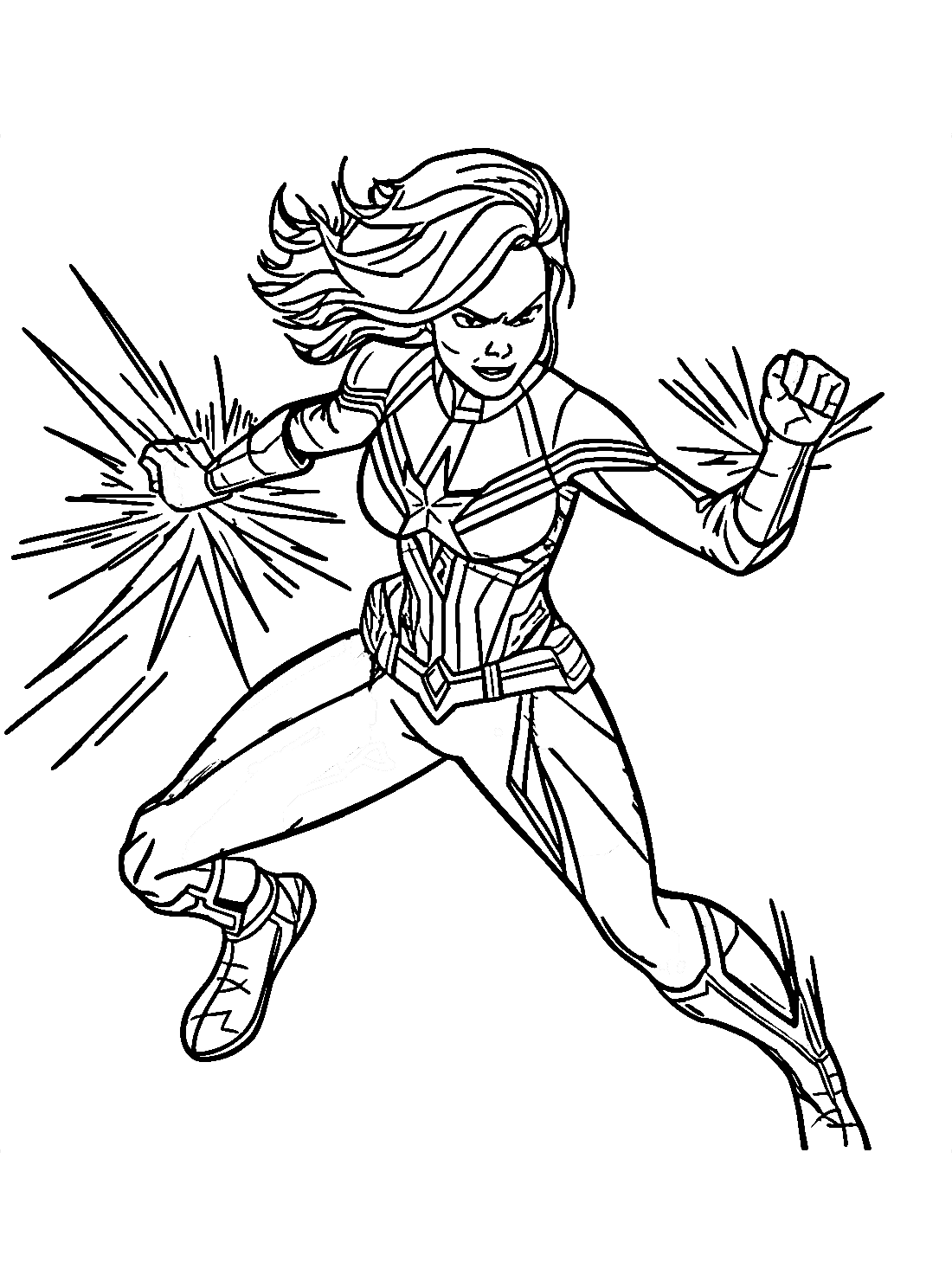 Super Hero Coloring Pages Free Online For Kids