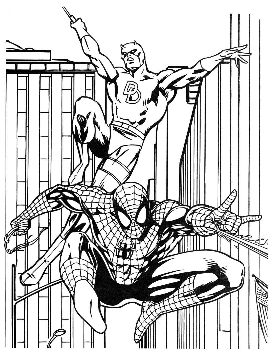 Superhero Coloring Pages Best Coloring Pages For Kids