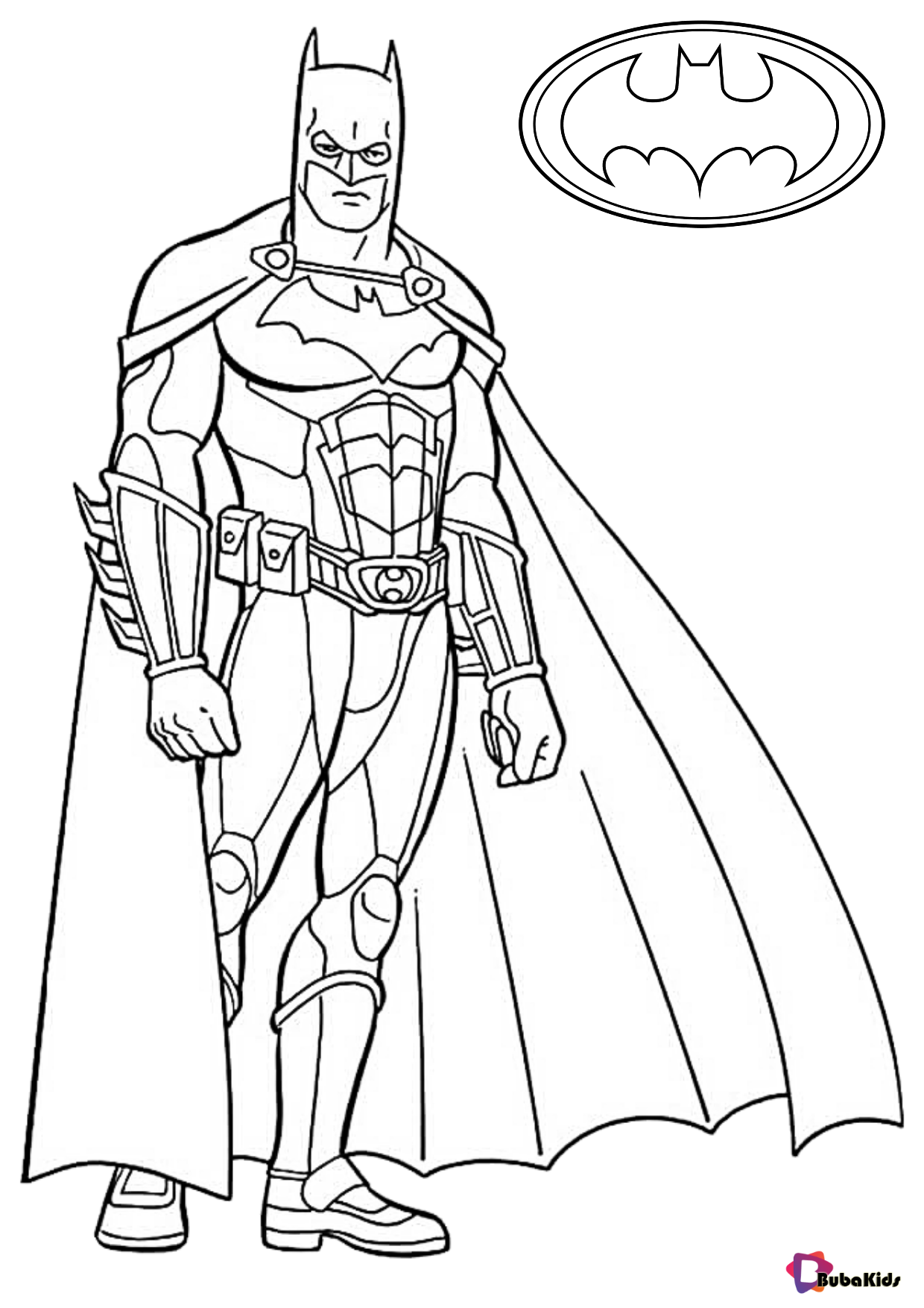 Superhero Free Printable Coloring Pages