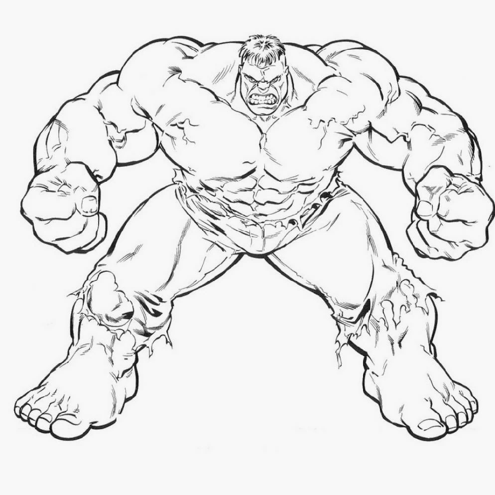 Superheroes Free Printable Coloring Pages