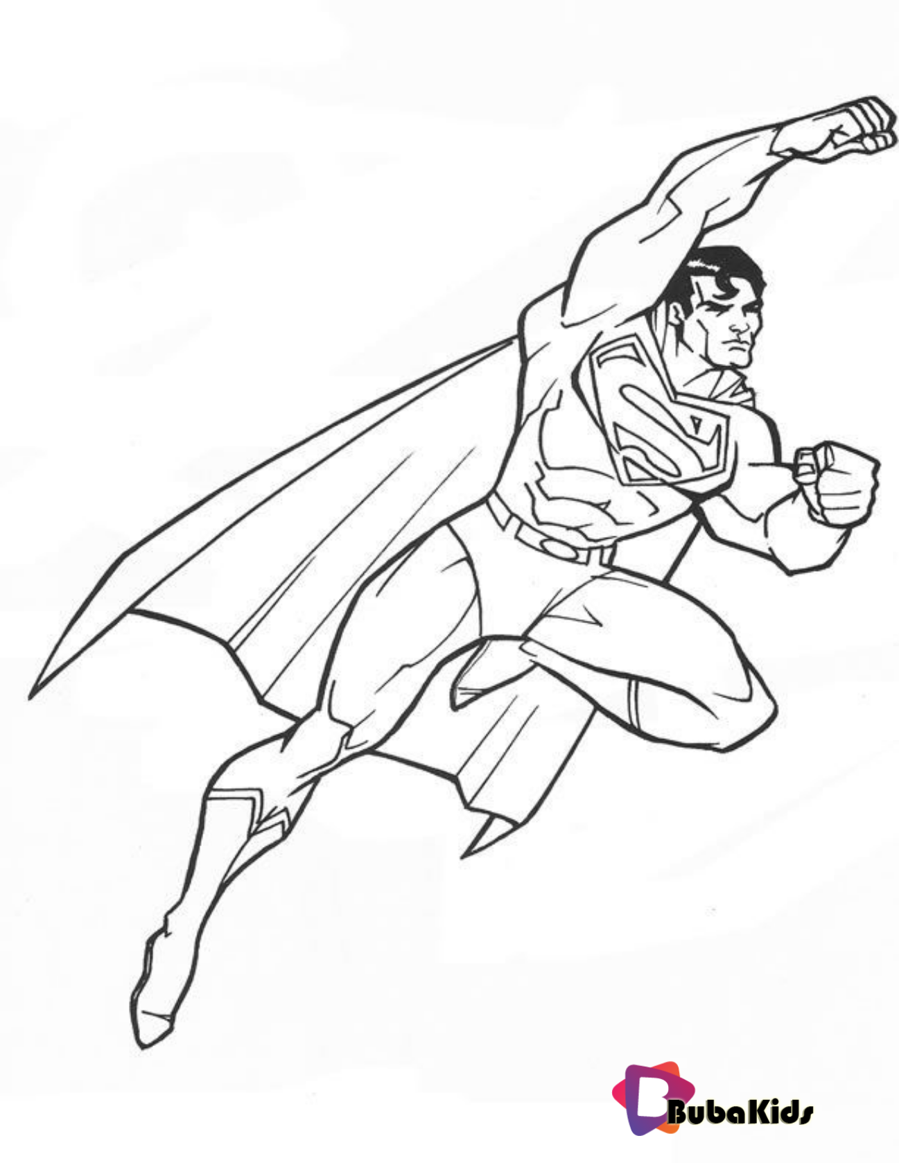 Superman Coloring Pages