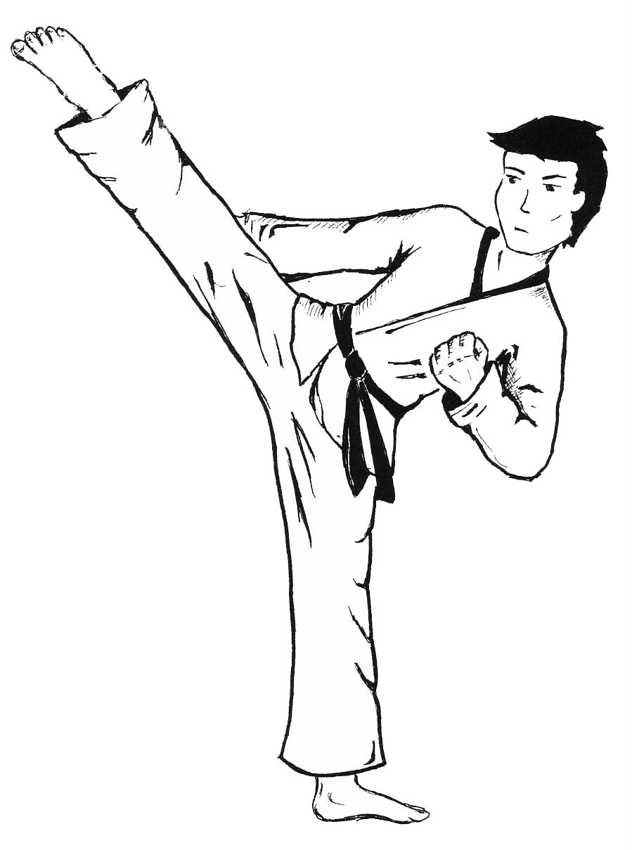 Taekwondo Coloring Pages At GetColorings Free Printable Colorings Pages To Print And Color