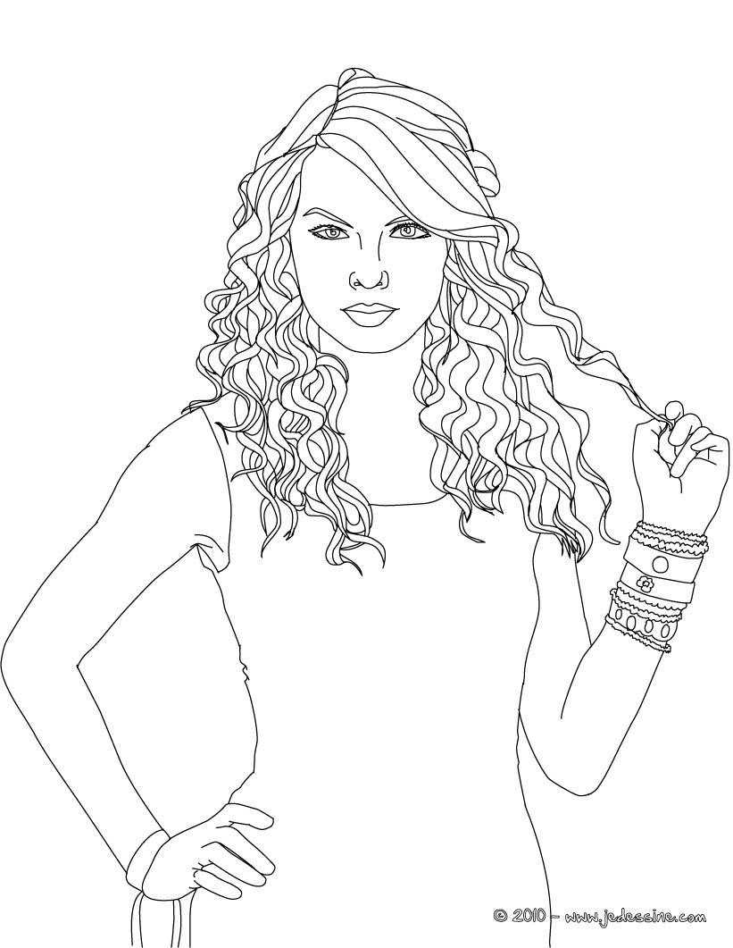 Taylor Swift Coloring Pages At GetColorings Free Printable Colorings Pages To Print And Color