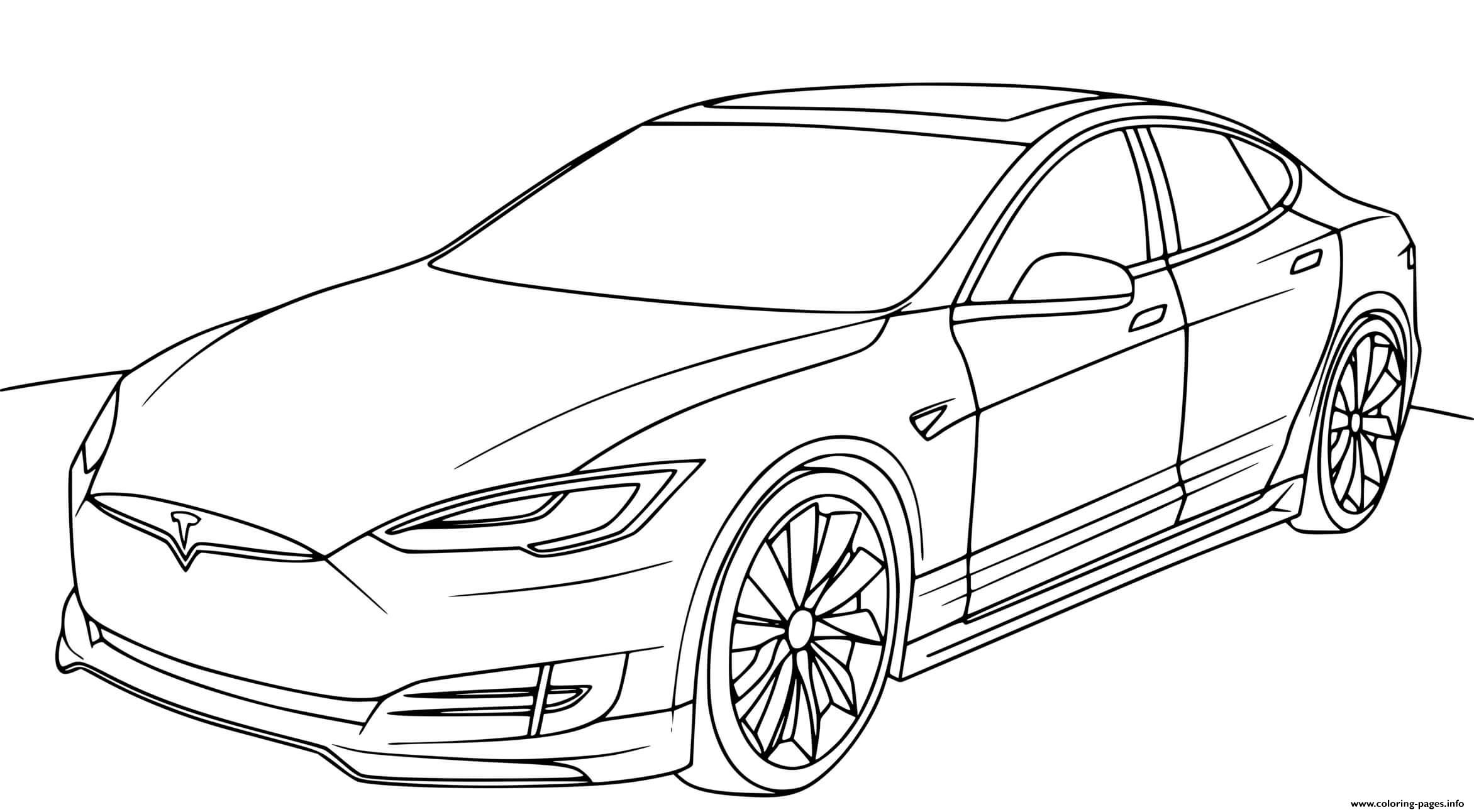 Tesla Coloring Page Printable Images And Photos Finder
