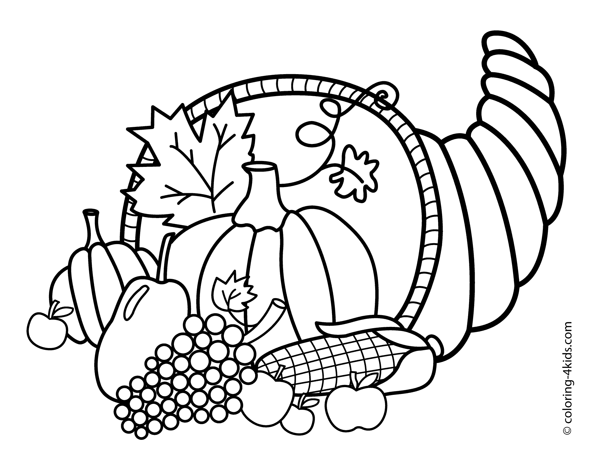 Thanksgiving Coloring Pages Pdf At GetColorings Free Printable Colorings Pages To Print