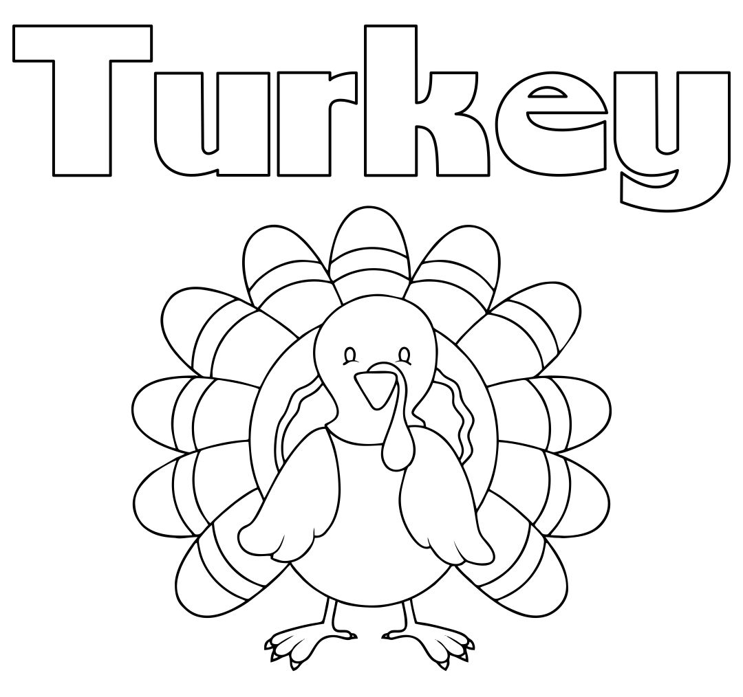 Thanksgiving Turkey Coloring Pages 12 Free PDF Printables Printablee