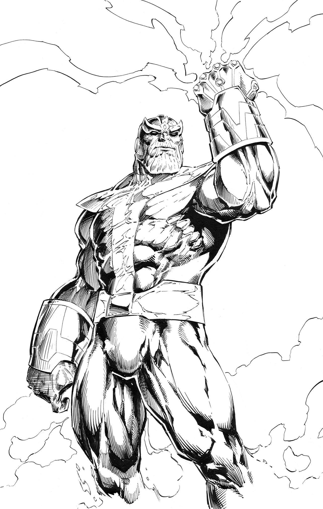 Thanos Coloring Pages Best Coloring Pages For Kids