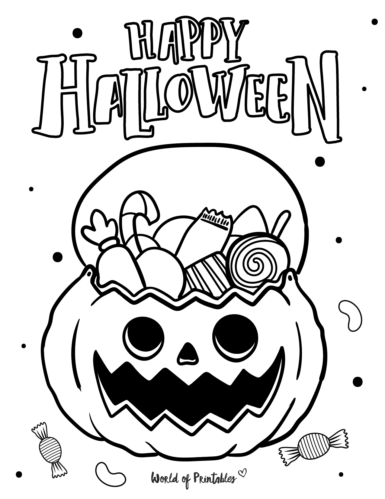 Halloween Coloring Pages Free