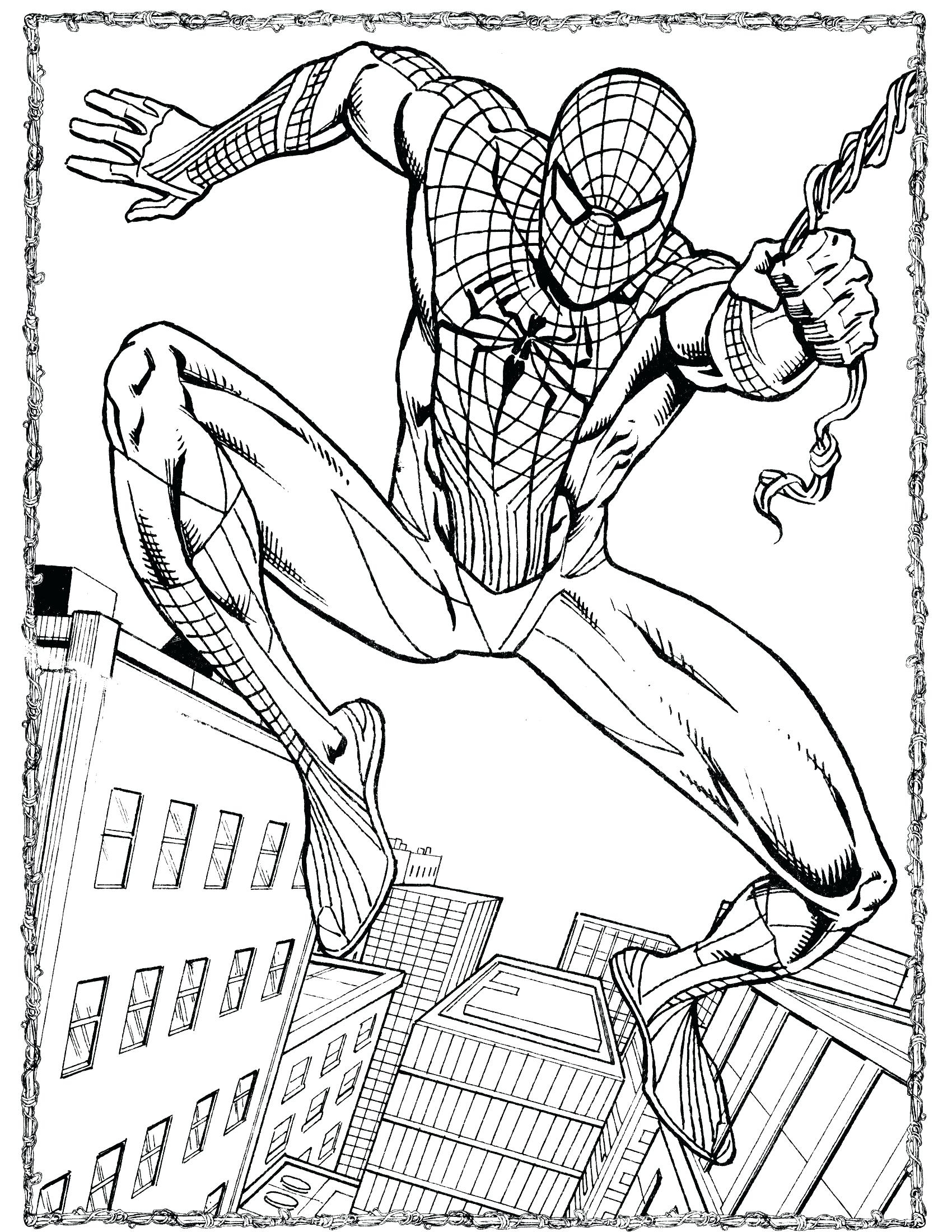 The Amazing Spider Man Coloring Pages At GetColorings Free Printable Colorings Pages To
