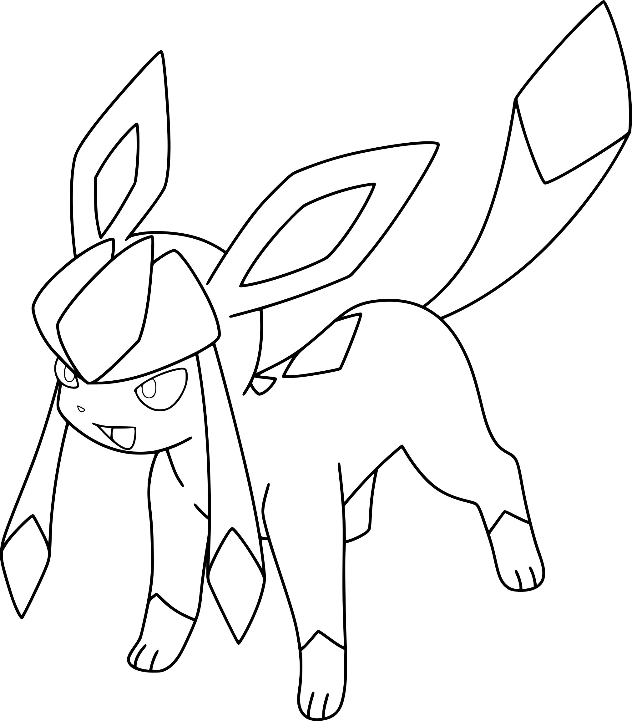 The Best Free Eevee Coloring Page Images Download From 505 Free Coloring Pages Of Eevee At