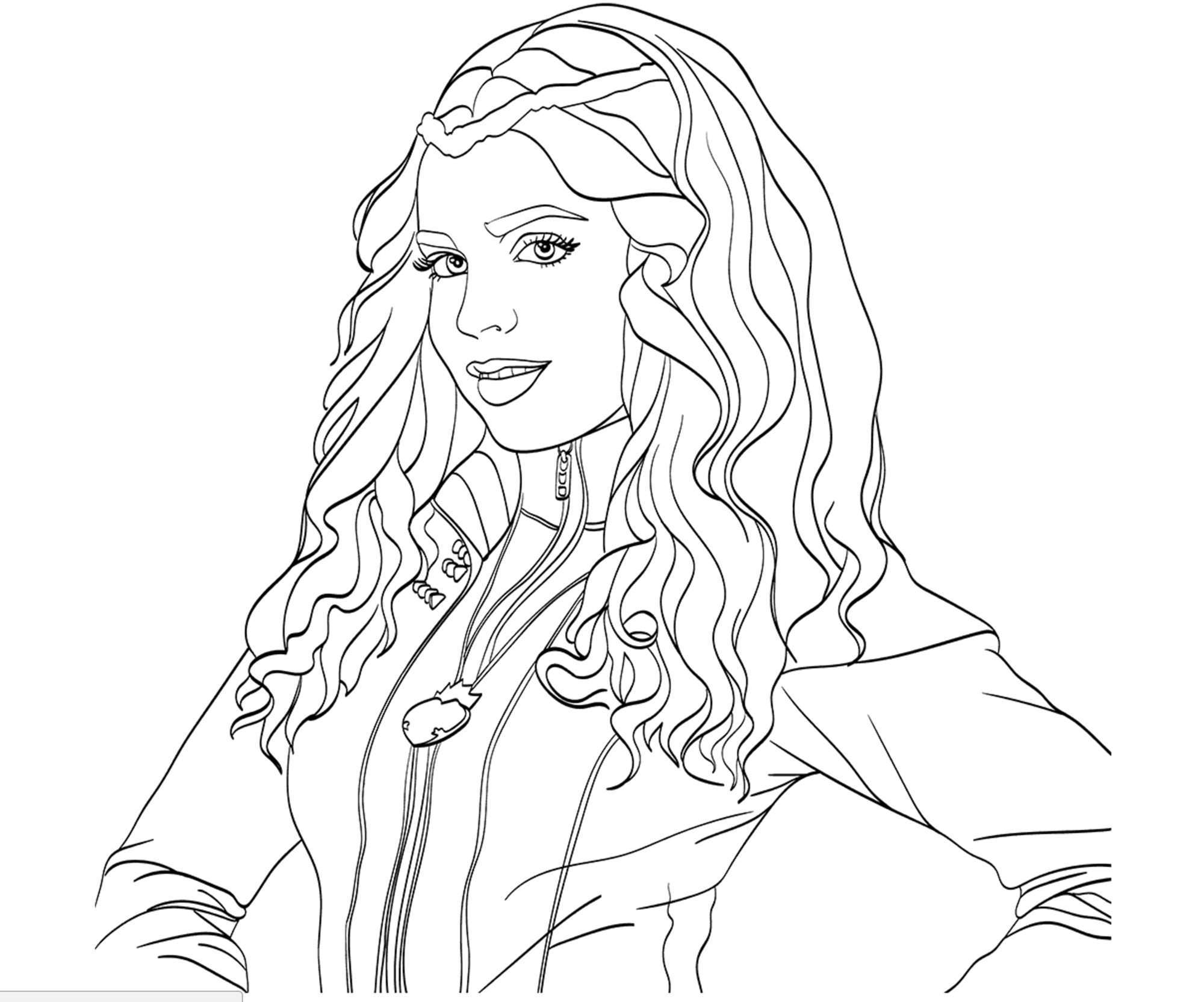 Disney Descendants Coloring Pages