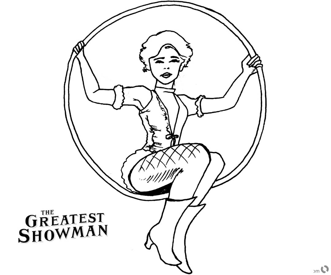 The Greatest Showman Coloring Pages Anne Wheeler Drawing By Taylor Choi Free Printable