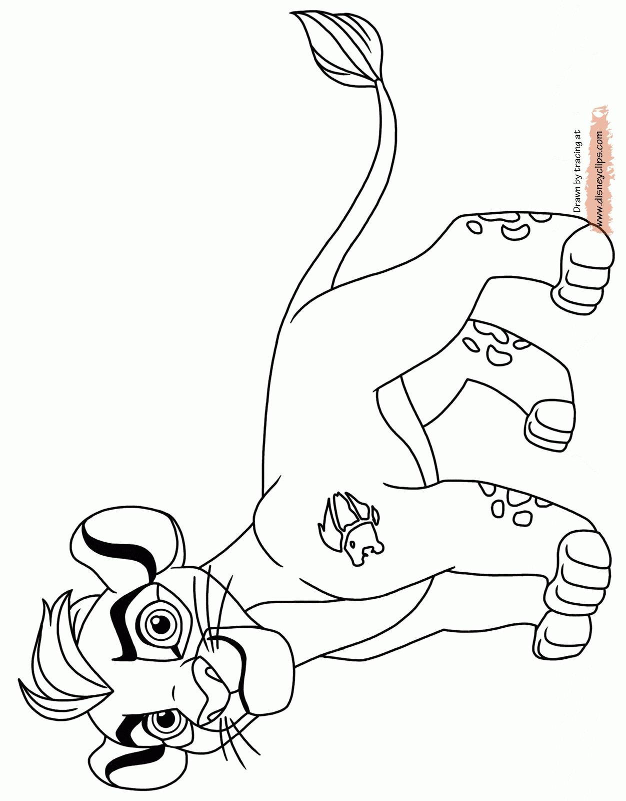 The Lion Guard Coloring Pages Disneyclips