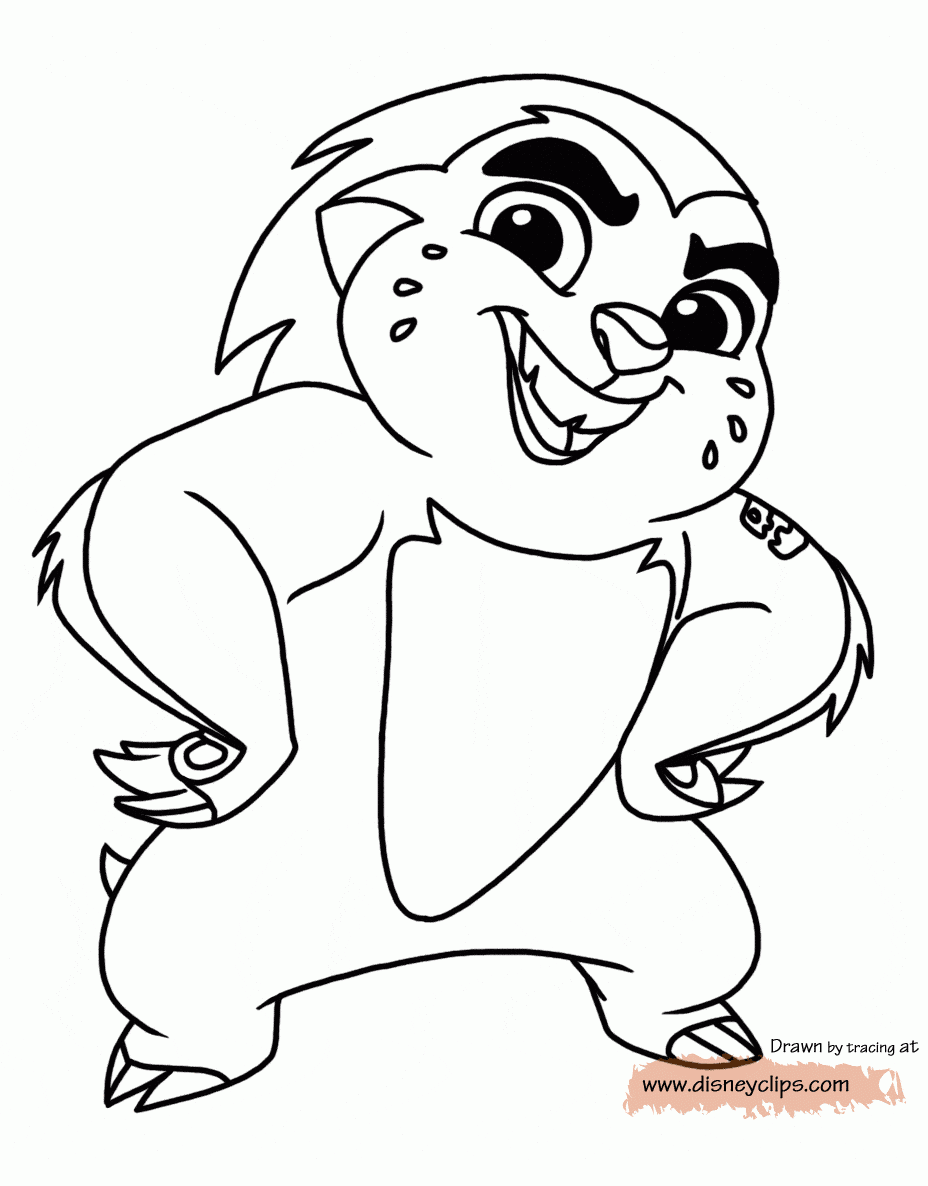 Lion Guard Coloring Pages