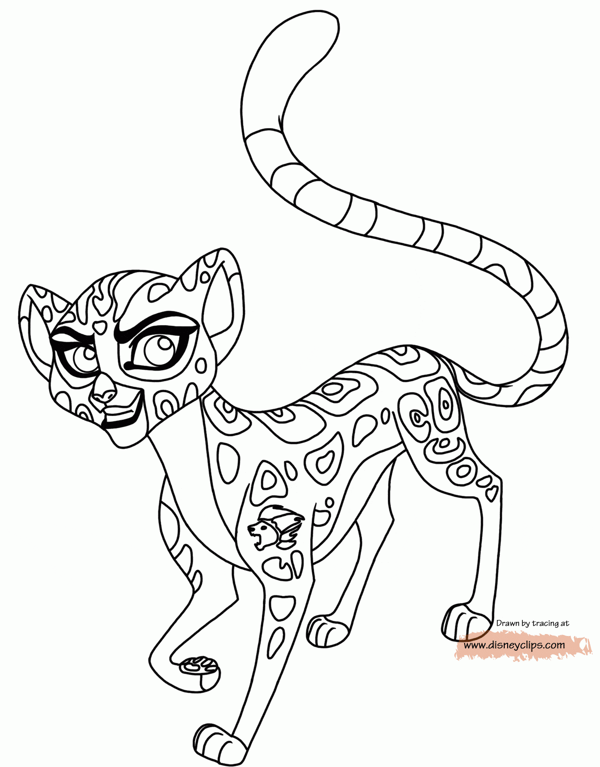 The Lion Guard Coloring Pages Disneyclips