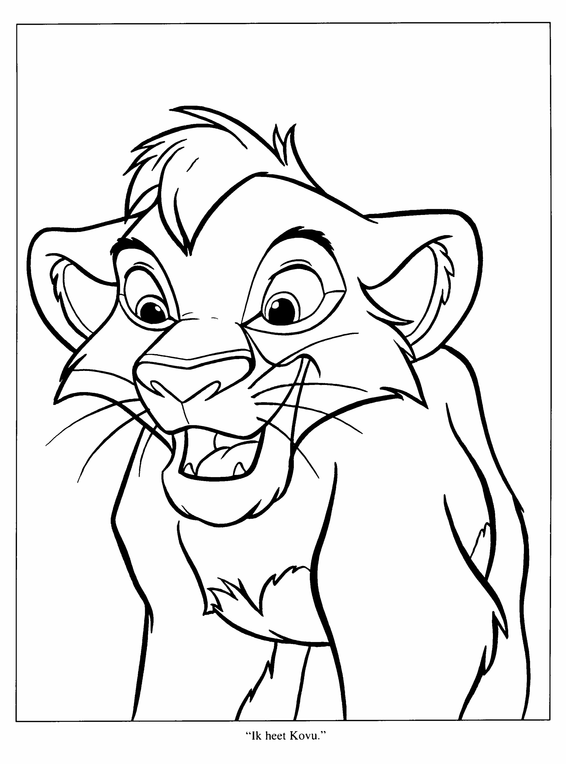 The Lion King Coloring Pages