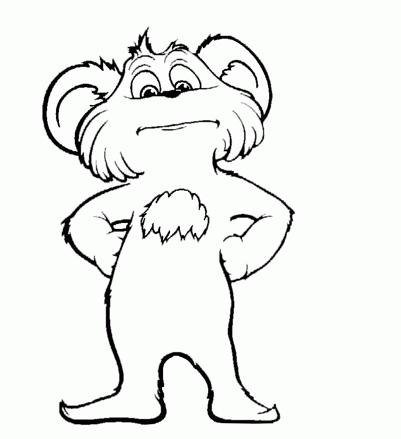 The Lorax Movie Coloring Pages