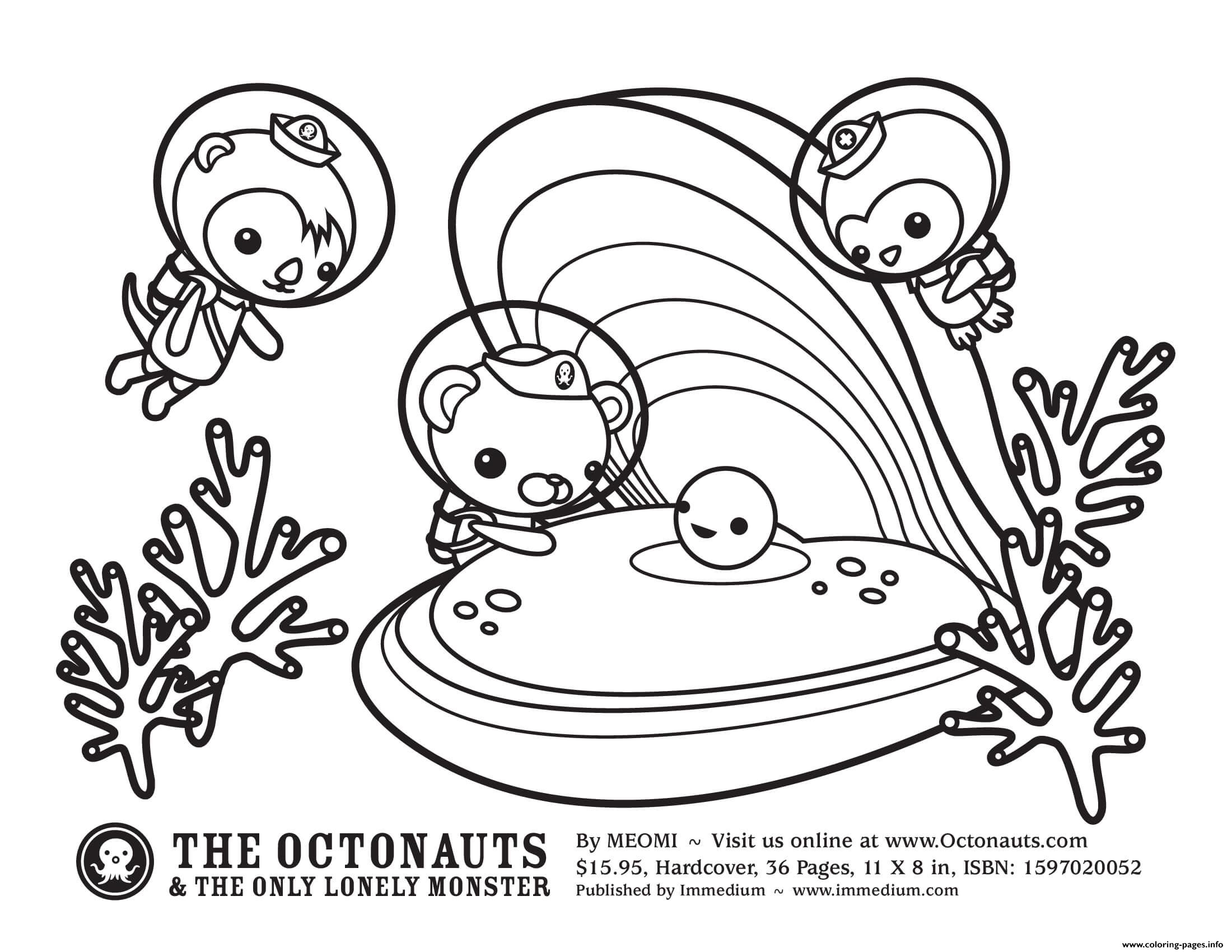 Octonauts Coloring Page