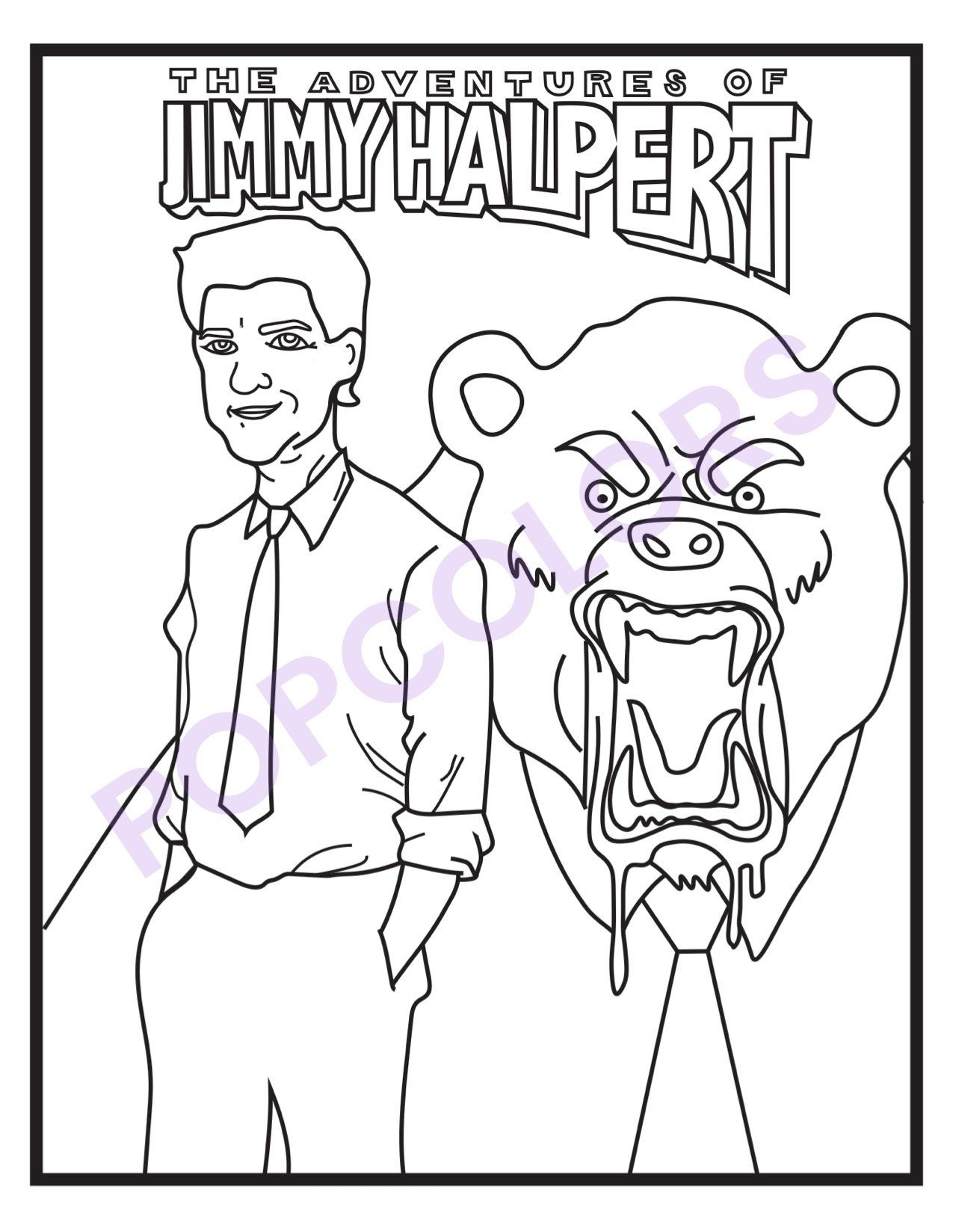 The Office Coloring Pages