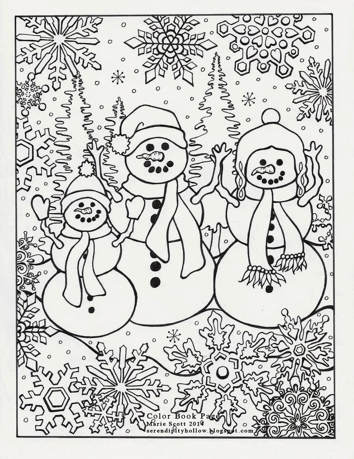 The Top 23 Ideas About Winter Coloring Pages For Adults Home Family Style And Art Ideas
