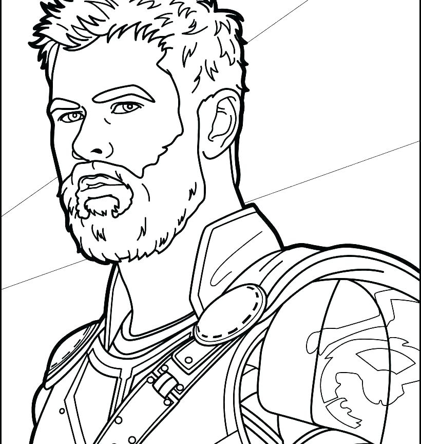 Thor Coloring Pages