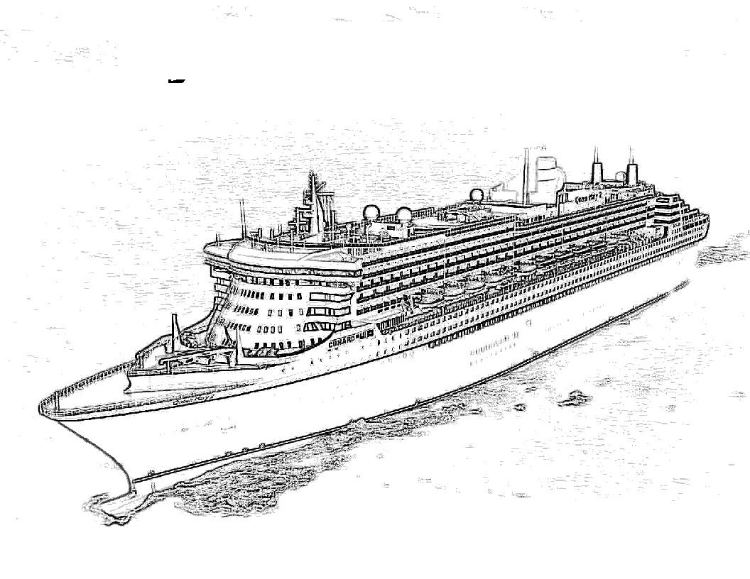Titanic Coloring Pages To Print Coloring Home