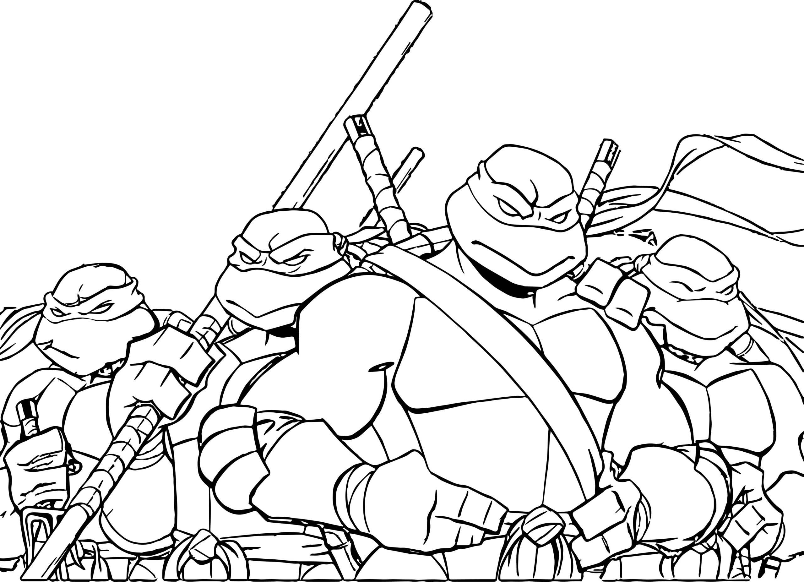 Tmnt Raphael Coloring Pages