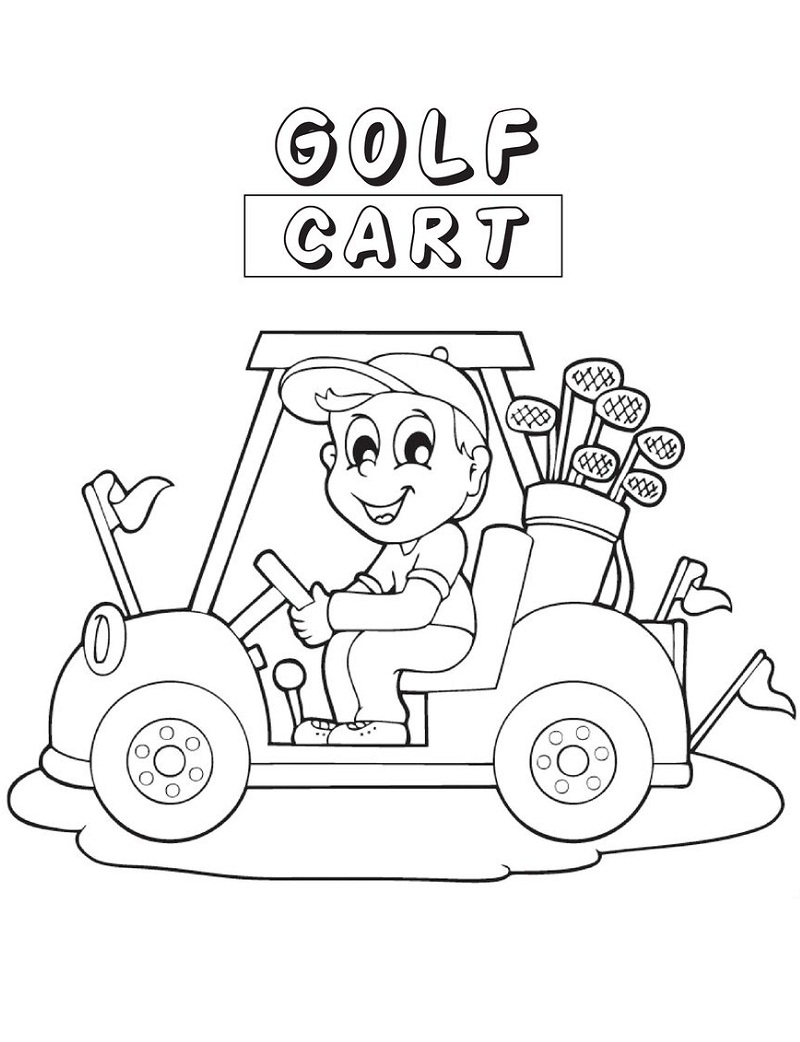 Top 20 Printable Golf Coloring Pages Online Coloring Pages