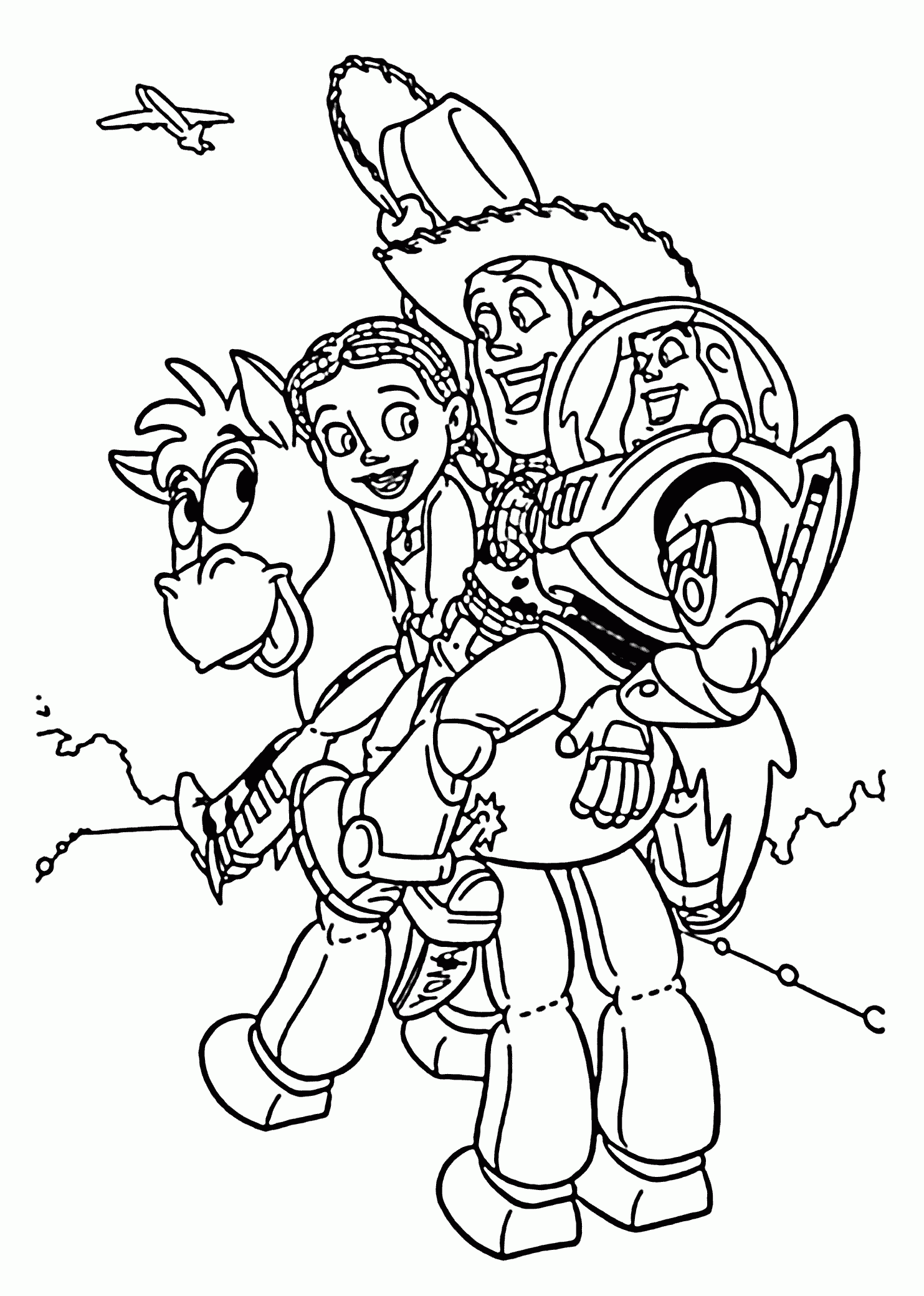 Toy Story Coloring Page
